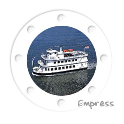 Charter Empress Hornblower River boat!
