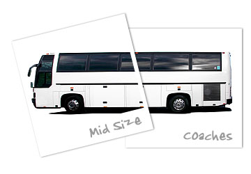 Request a quote or charter a mid-size bus today!